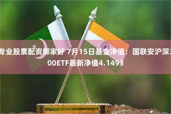 专业股票配资哪家好 7月15日基金净值：国联安沪深300ETF最新净值4.1493